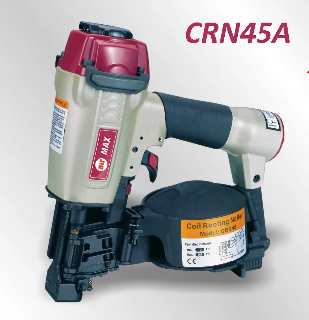AIR COIL ROOFING NAILER GUN CRN45A (not include the customs tax)in Nail Guns from Tools on