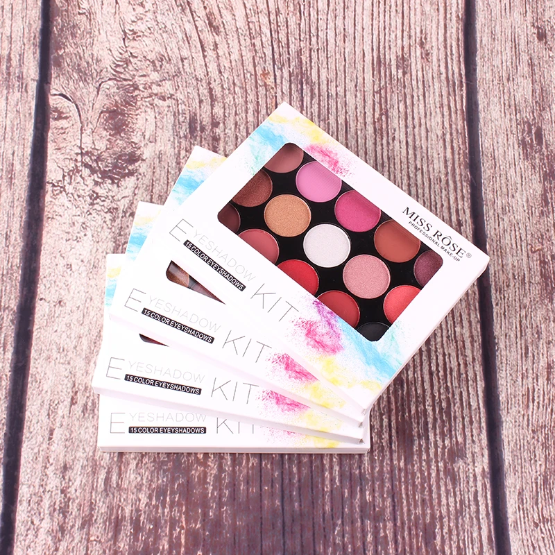 Купить Палитра для макияжа 15 цветов Палитра теней для век матовые ...