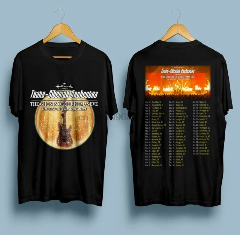 

Trans Siberian Orchestra The Ghosts Of Christmas Tour T Shirt Size S-5XL