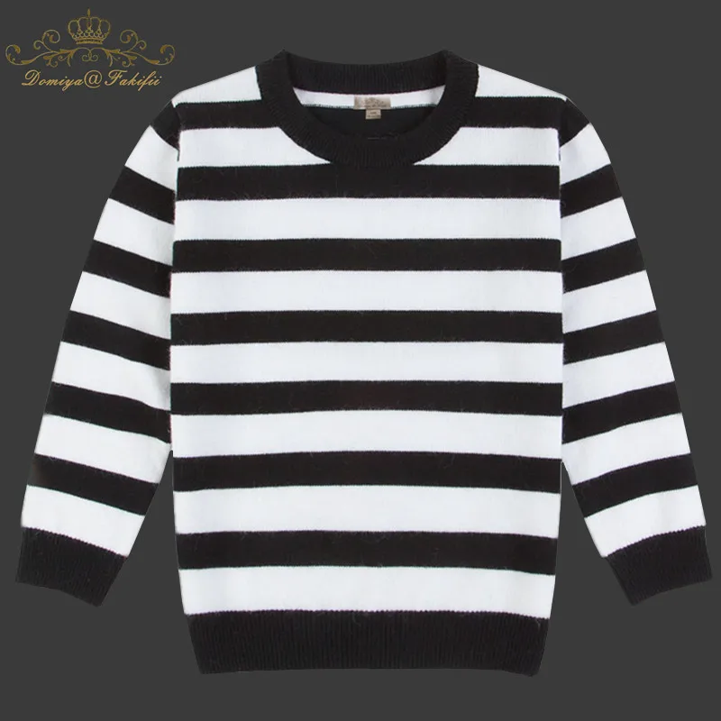

2018 Fashion Baby Children Clothing Boys Girls Striped Knitted Cashmere Cardigan Rabbit Fur Sweater Kid Spring Autumn Outerwear