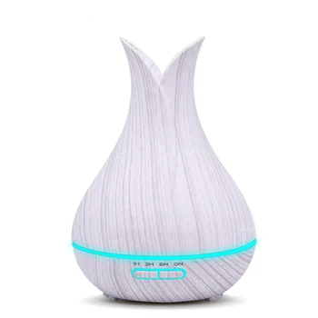 

aroma Essential Oil diffuser 400ml ultrasonic air humidifier 7 Color Changing LED Lights Aromatherapy machine with Wood Grain