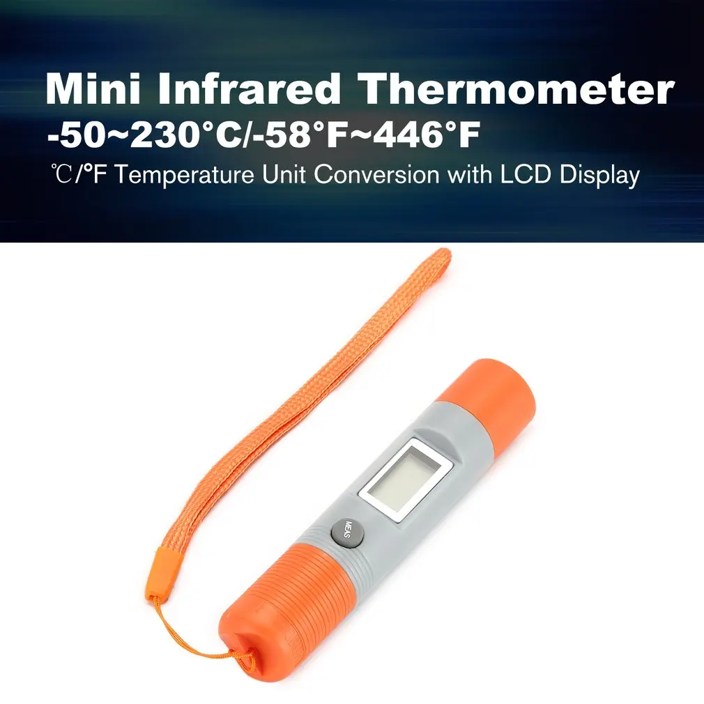 DT8230 цифровой ЖК дисплей Мини Инфракрасный термометр Температура метр тестер
