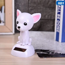 Декор нетоксичный анимированный поплавок Автомобильная панель танцующий автостайлинг с животными качающийся солнечный автомобиль украшение Солнечная