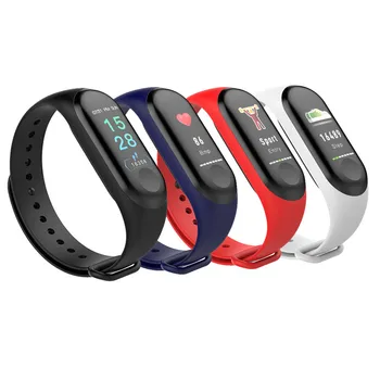 

M3 Pro Smart Band Waterproof Fitness Tracker VS M3 Plus Smart Bracelet Blood Pressure Heart Rate Monitor Smart Watch Band