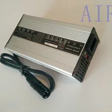 180 W 36 V 4A свинцово-Кислотное зарядное устройство для электромобиля, зарядное устройство из алюминиевого корпуса