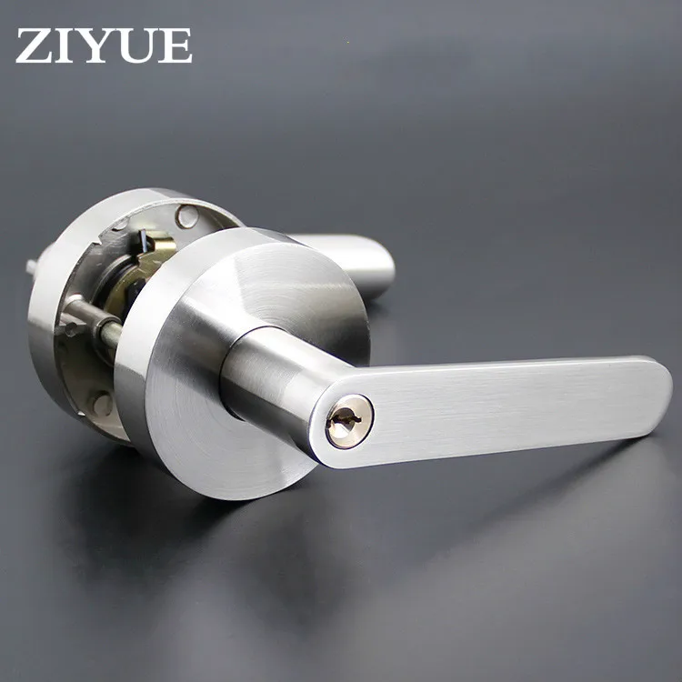 Free Shipping Steel Entrance/Privcy/Passage Door Lock Round Ball Handle Lockhandle lockround