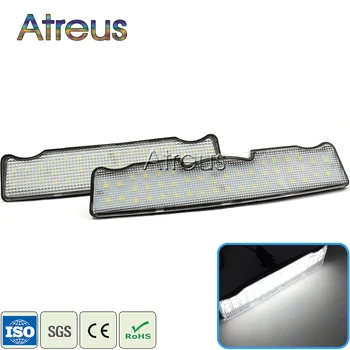 

Atreus Car LED Celling Lights 12V For BMW F10 F11 2009 5 Series Accessories No error White SMD LED Interior Front Rear Dome Lamp