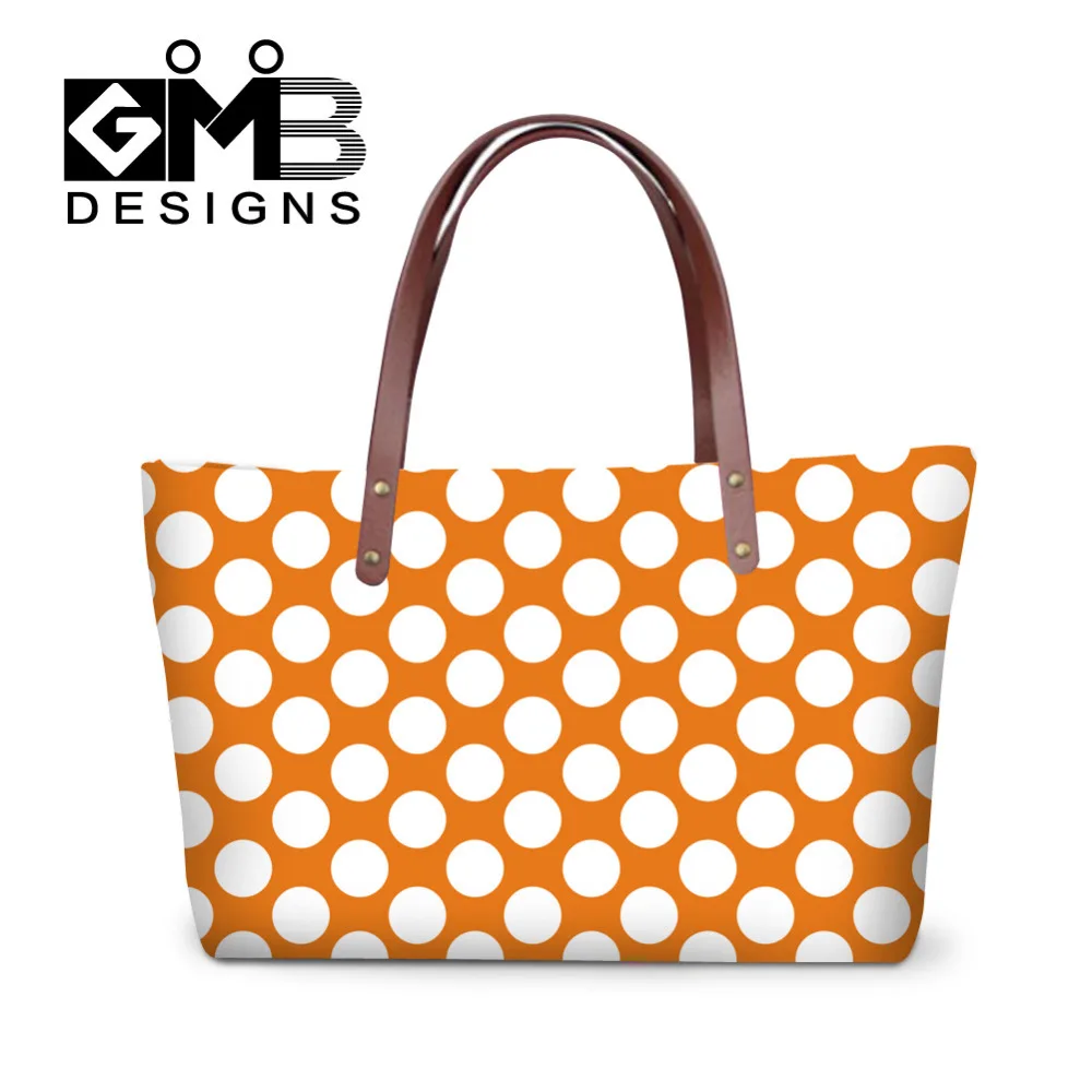 2016 Женские сумки в горошек с 3D принтом для женщин сумка на плечо женские