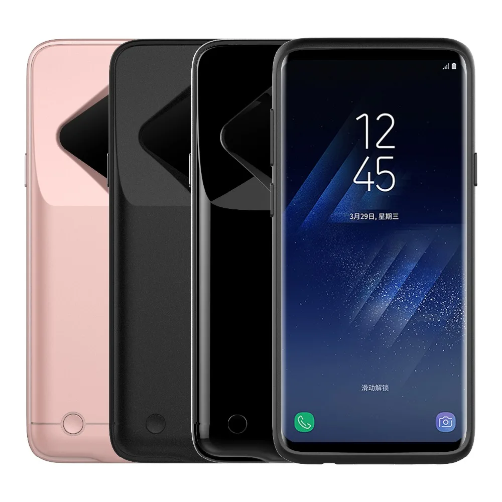 Внешний резервный аккумулятор чехол для Samsung S9 4200/5200 мАч Быстрая зарядка Galaxy S9Plus
