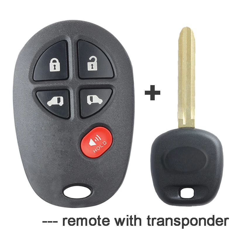 for Toyota Sienna 2011 2012 2013 Remote Car Key Fob FCC ID GQ43VT20T G Chip for Toyota Sienna 2011 2012 2013 Remote Car Key Fob FCC ID GQ43VT20T G Chip