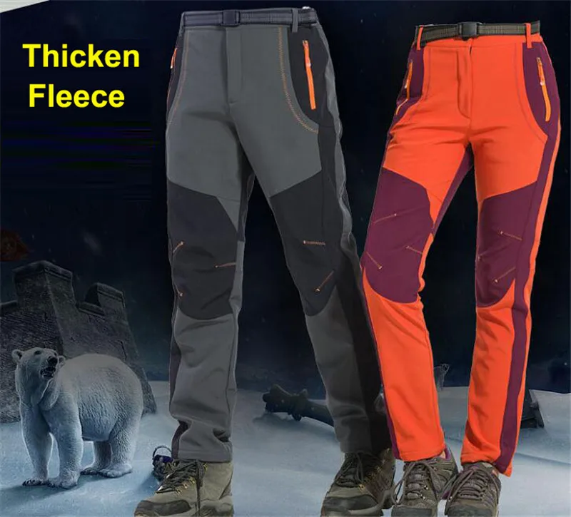 Плотные флисовые брюки мужские повседневные зимние теплые мягкие дышащие брюки мужские ветронепроницаемые водонепроницаемые эластичные брюки карго 5XL