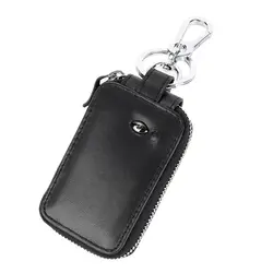 Кожаный Bluetooth Anti Lost брелок Gps корпус умного ключа Многофункциональный Органайзер чехол