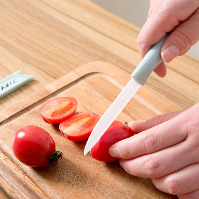TUUTH Mini Ceramic Knife High Quality Colorful 3 inches Handle Ceramic Paring kitchen Knives Accessories B6