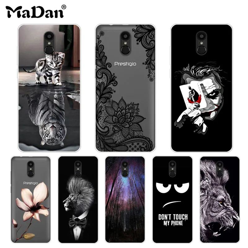 بارد حالات ل Prestigio و muze E7 Lte PSP7512 الثنائي غطاء واضح لينة غطاء من السيليكون ل Prestigio و muze E7 Lte الهاتف غطاء 5.5\