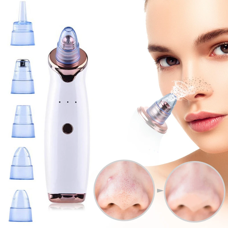 

Blackhead Remover Skin Care Pore Vacuum Acne Pimple Removal Vacuum Suction Tool Facial Diamond Dermabrasion Machine Face Clean