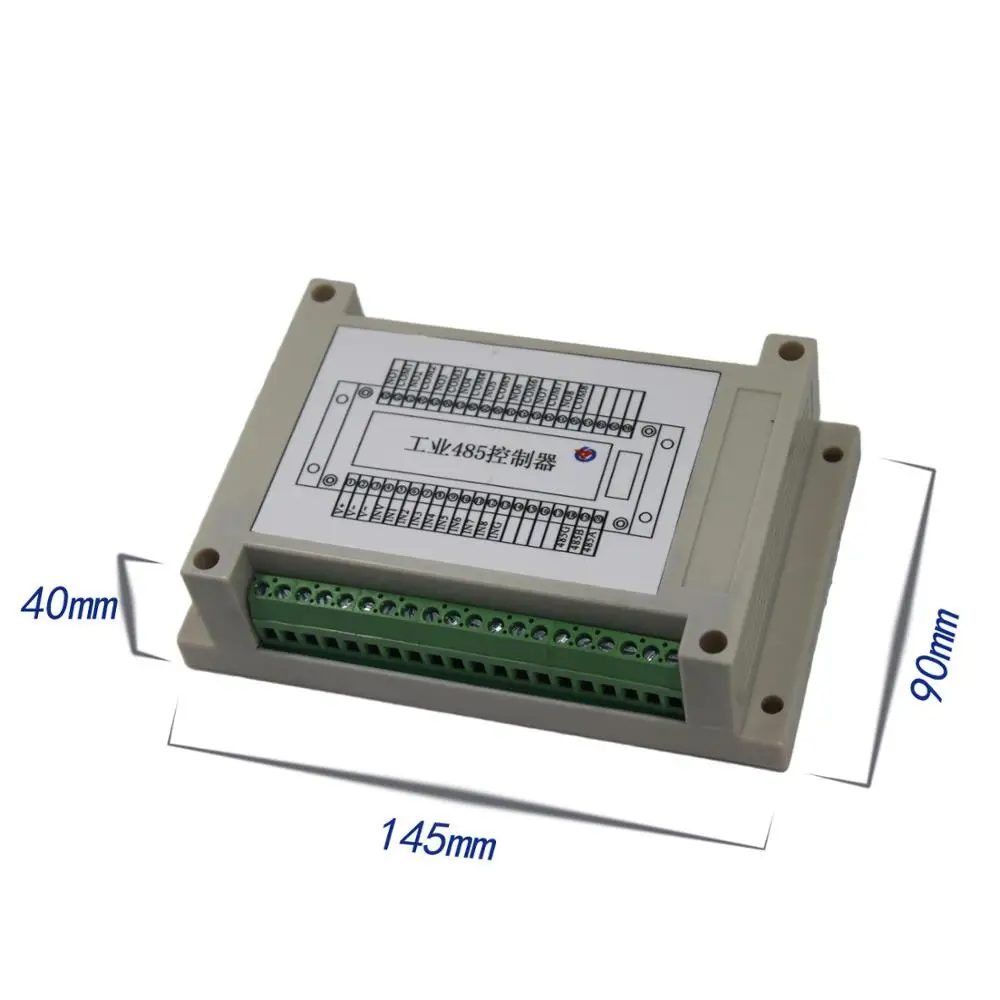 

8DI8DO industrial control module, industrial grade free software, 485modbus PLC relay