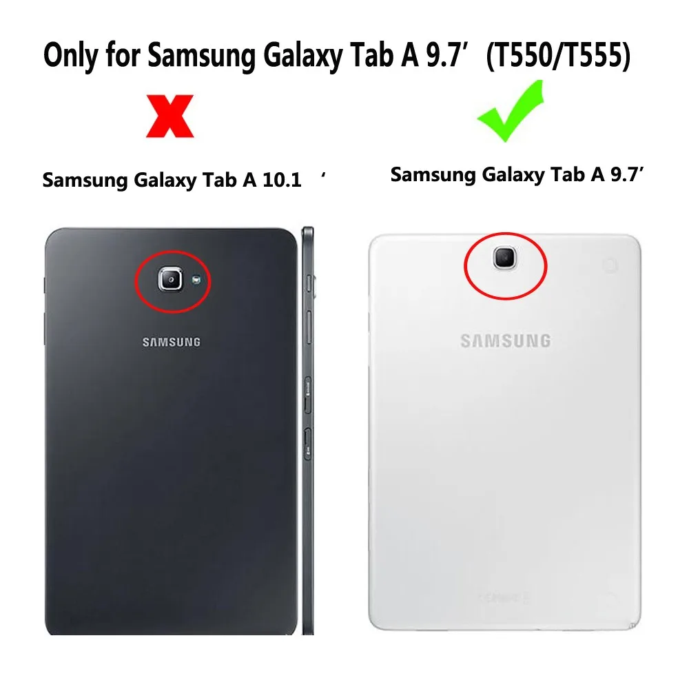 Клавиатура чехол для samsung Galaxy Tab 9,7 T550 T555 P550 P555 SM-T550 SM-T555 SM-P550 чехол принципиально кожа основа+ клавиатура+ пленка