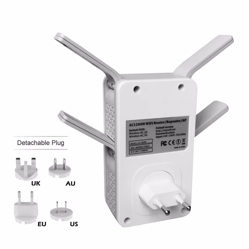 PIXLINK 1200Mbps Router wzmacniacz sygnału Wi-Fi wzmacniacz sygnału Repeater bezprzewodowy dwuzakresowy zasięg Wi-Fi 2.4/5GHz obsługa trybu WISP 5 PIXLINK 1200Mbps Router wzmacniacz sygnału Wi-Fi wzmacniacz sygnału Repeater bezprzewodowy dwuzakresowy zasięg Wi-Fi 2.4/5GHz obsługa trybu WISP 5