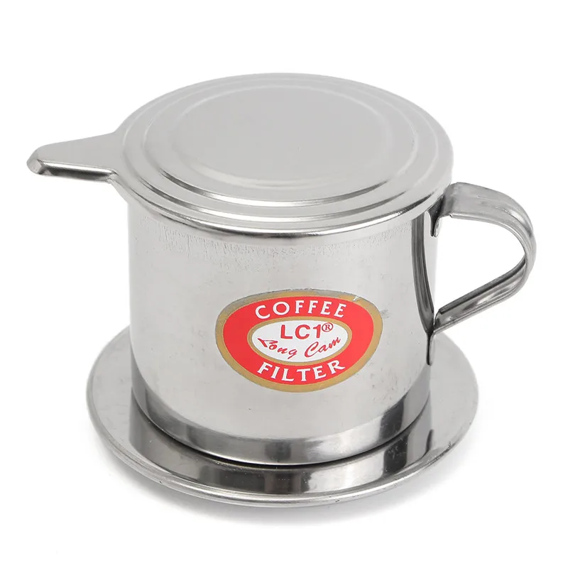 Portable Stainless Vietnam Steel Coffee Drip Filter Maker Infuser Cafe Tools For Office Home Travel | Дом и сад