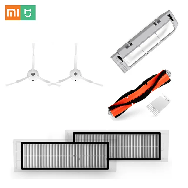 Xiaomi Robot Vacuum Cleaner Replacement Part Kits Cleaning Brush X2PC HEPA Filter X2PC Main Brush X - 32827610227