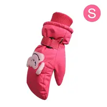 Детские спортивные зимние лыжные перчатки водонепроницаемые ветрозащитные морозостойкие утепленные дышащие перчатки