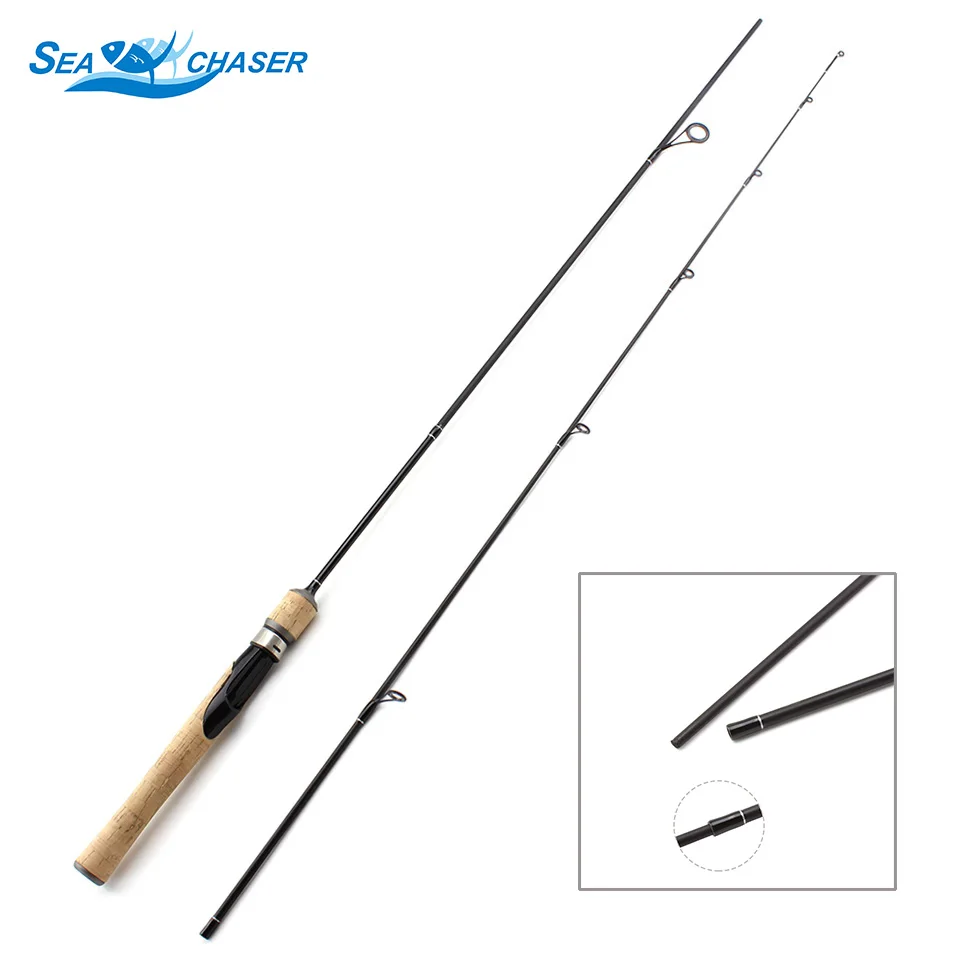 

1.8M wooden handle Ultra light Spinning Casting fishing lure rod ul power 1/4-1/2oz Lure Weight 2-8lb line weigh carbon rod