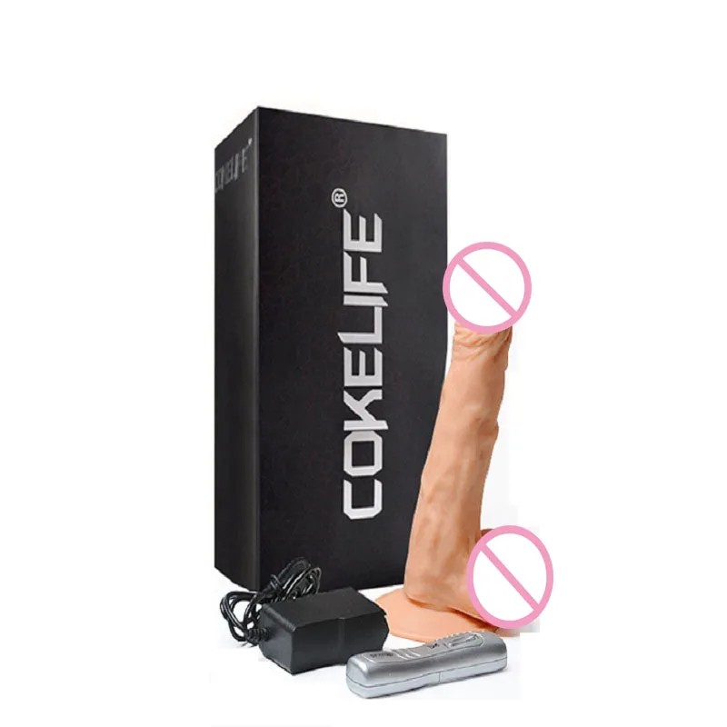 COKELIFE 12 Speed Silicone Suction Cup Realistic Huge Dildo Fake Penis Vibrator Heating Electric Shock Sex Toys For Women 3 COKELIFE 12 Speed Silicone Suction Cup Realistic Huge Dildo Fake Penis Vibrator Heating Electric Shock Sex Toys For Women 3