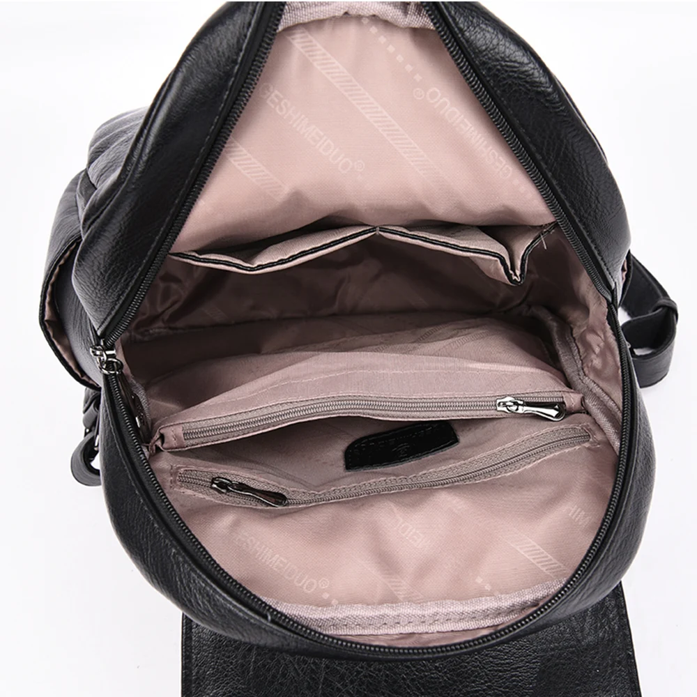 Женские рюкзаки из искусственной кожи, высокое качество, дорожная сумка на плечо, женский рюкзак для девочек, модная сумка-бурильная сумка, повседневный рюкзак