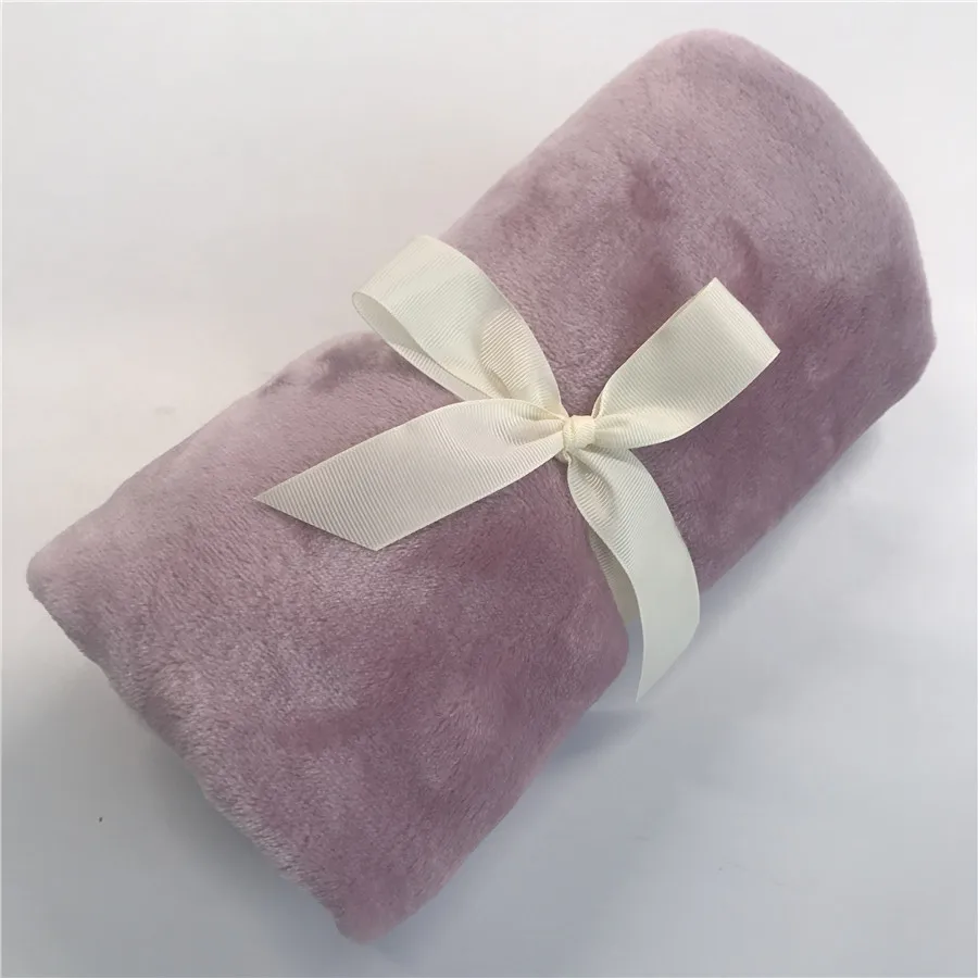 Супер теплое мягкое фланелевое одеяло для дивана, покрывало из розового флиса для взрослых, покрывало на диван/кровать/самолет для путешествий, домашний текстиль