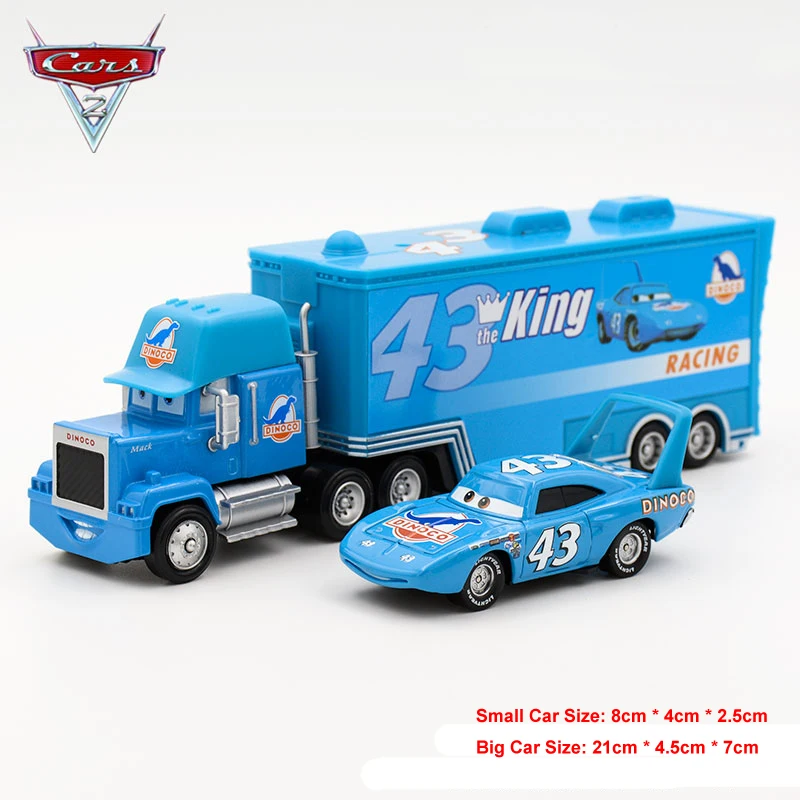 Disney Pixar Cars Lightning McQueen Mack Truck Mater литой под давлением Металлический Игрушечный