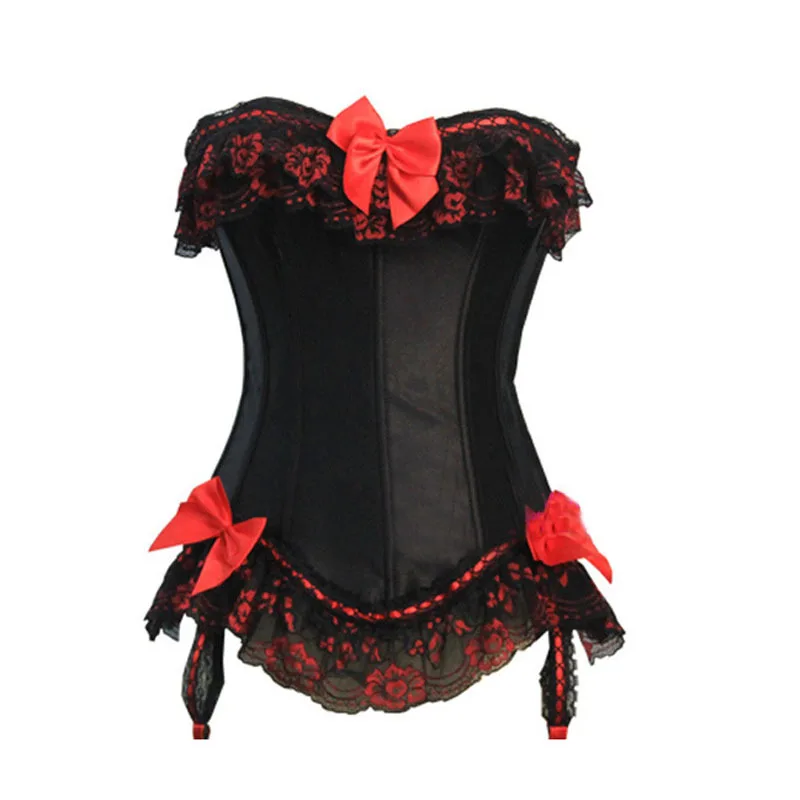 Sexy Bustier Corset Dress Basque with Girl Sex sock Including S-6XL Sexy Bustier Corset Dress Basque with Girl Sex sock Including S-6XL