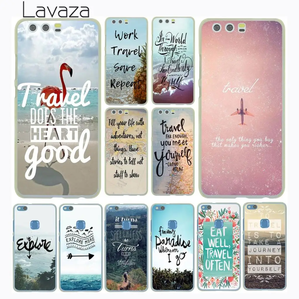 

Pink Travel does the heart Aircraft Case for Huawei P30 P20 P10 P9 Plus P8 Lite Mini 2017 2016 P smart Z 2019