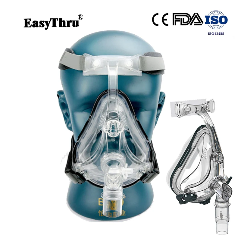 

BMC FM1 Full Face Mask CPAP AUTO CPAP BPAP Accessories treatment Sleep Apnea OSAHS OSAS Snoring medical Breathing Mask