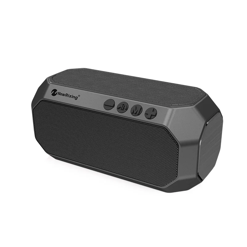 Newrixing водонепроницаемый Bluetooth динамик Портативный беспроводной caixa de som Super Bass большая Колонка питания для телефона компьютера Саундбар - Цвет: grey altavoz