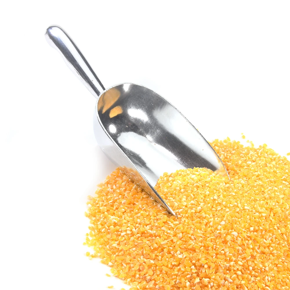 Bar Ice Scoop Cast Aluminum Scoop for Coffee Dry Goods Candy Spice Contoured Handle Kitchen Accessories Leeseph