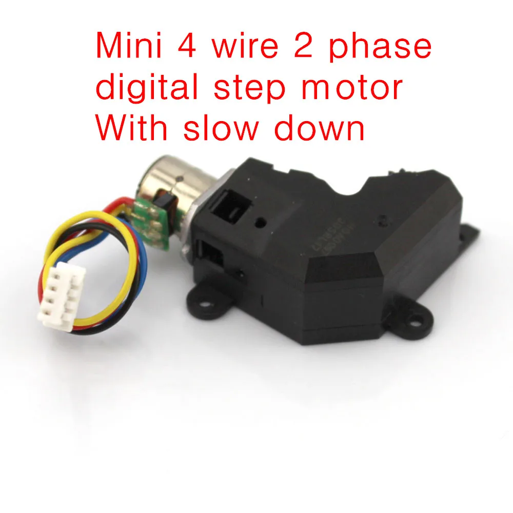 

Mini 4 Wire 2 Phase Stepping Motor (round),Digital Step Motor with Slow Down