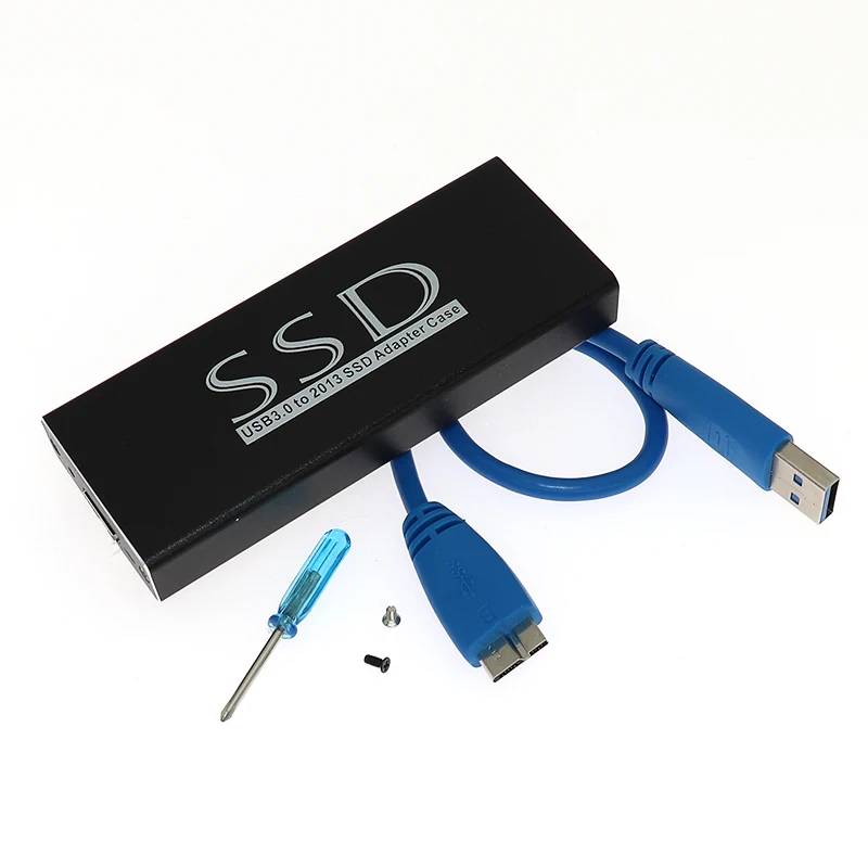 SSD корпус USB3.0 на жесткий диск HDD адаптер внешняя коробка для 2013 2014 2015 apple MacBook Air A1465