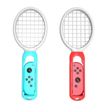 

1 Pair ABS Tennis Racket Handle Holder for Nintend Switch NS Tennis ACES Game Player for Nintend Switch Joy-con