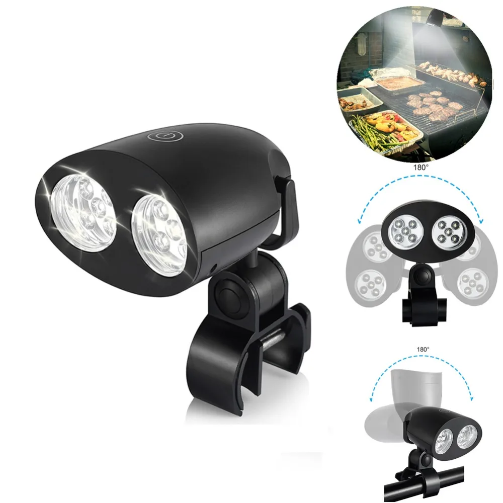 

UARTER Hot Outdoor Night Light BBQ Touch Sensitive Switch Grill Light High quality 10 Bright LED Kitchen Barbecue Light