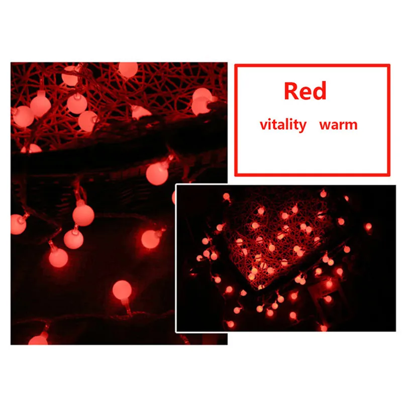 2m 10 Christmas Decorations For Home Led light Outside Garden Lights String Fairy LED battery Powered Luces De Navidad 20NE615