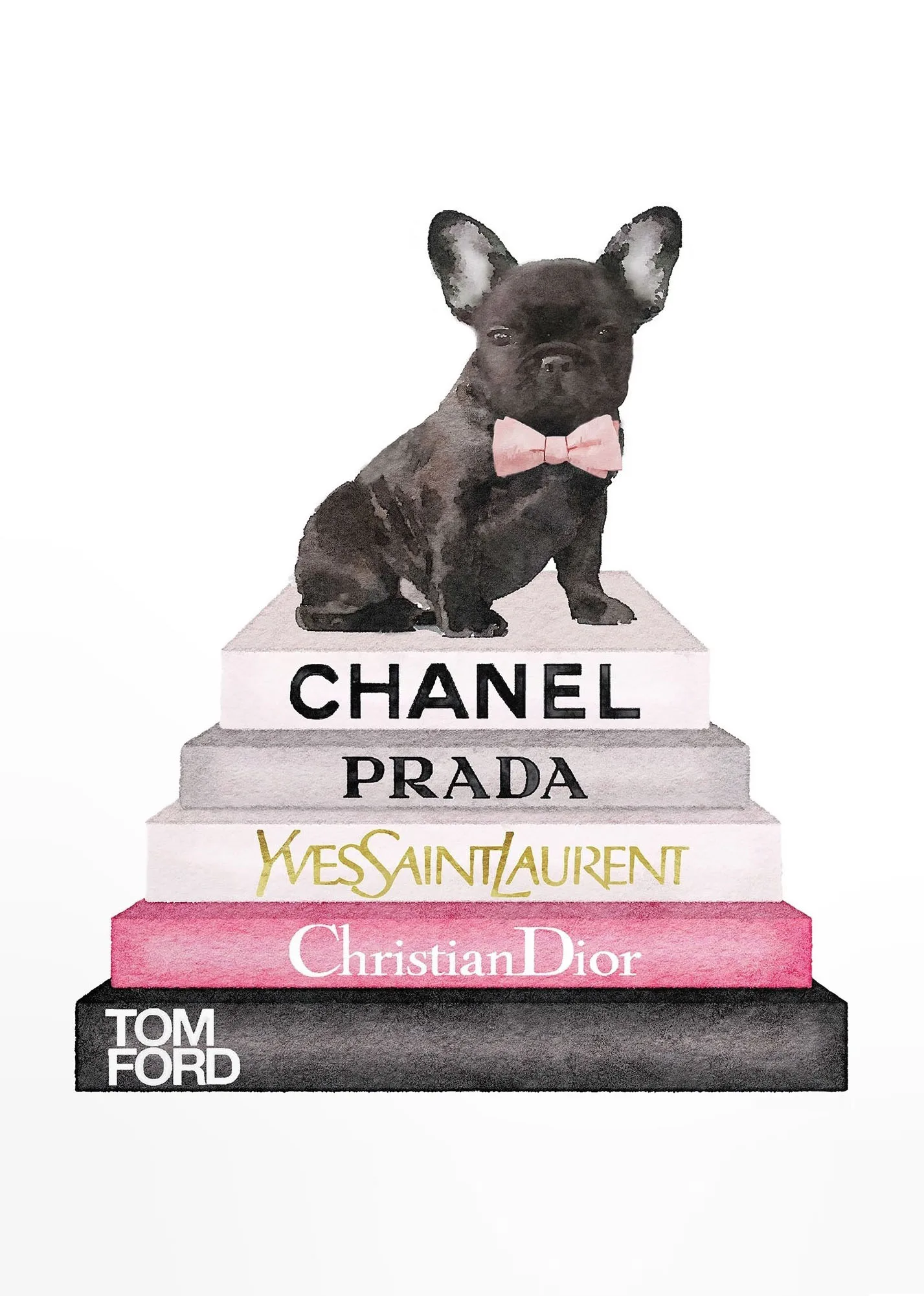 Hot Simple Modern Fashion Dog Canvas Painting Vogue Posters Prints Hot Simple Modern Fashion Dog Canvas Painting Vogue Posters Prints