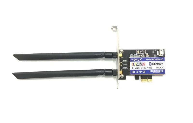 Двухдиапазонный игровой адаптер для Windows 10 PCI E 1x Беспроводной AC 9260 Intel 9260NGW 802.11ac 5