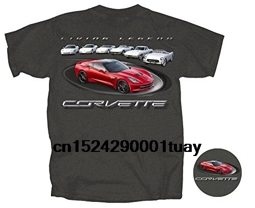 

T shirts Joe Blow Corvette C1-C7 Living Legend Adult T-shirt