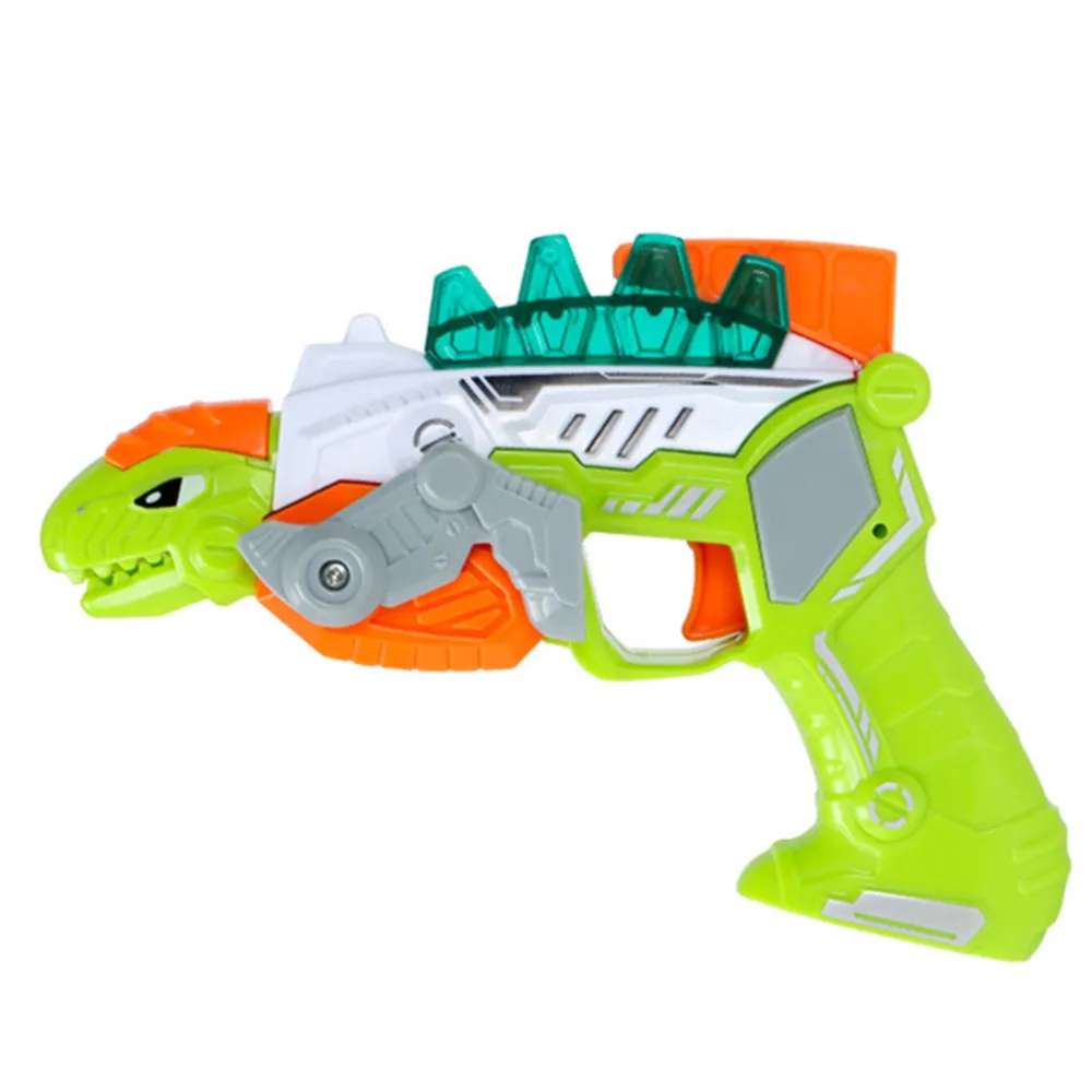 Toy kids 1PCS Cartoon plastic Pistol Dinosaur Model toy kids Children Electric Outdoor Game Funny Dinosaur Model Educational toy
