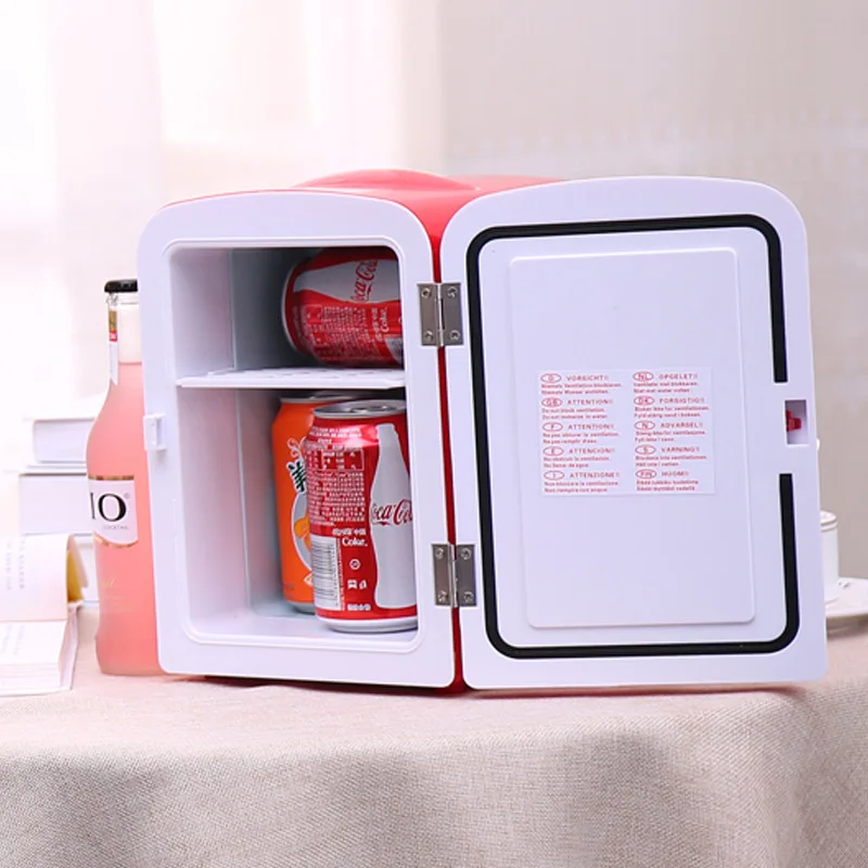 Портативный холодильник, мини холодильники Heladera, небольшой холодильник, автомобильный холодильник, мини холодильник, холодный и нагревательный ящик, 12 В/220 В