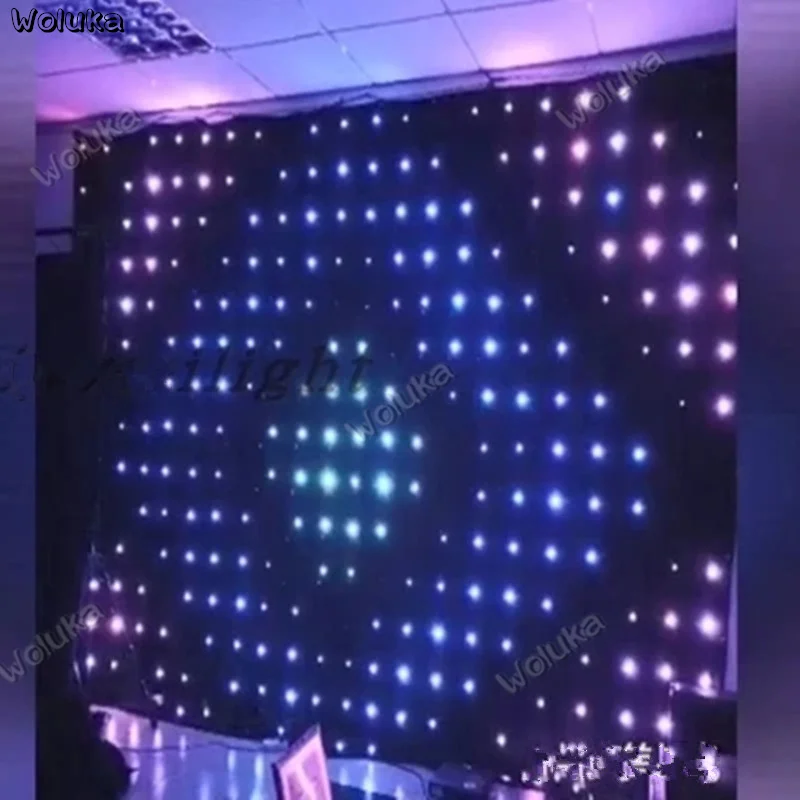 

Video background wall P18 curtain YY anchor background cloth anchor DJ playing disc shouting Mak cool CD50 W03