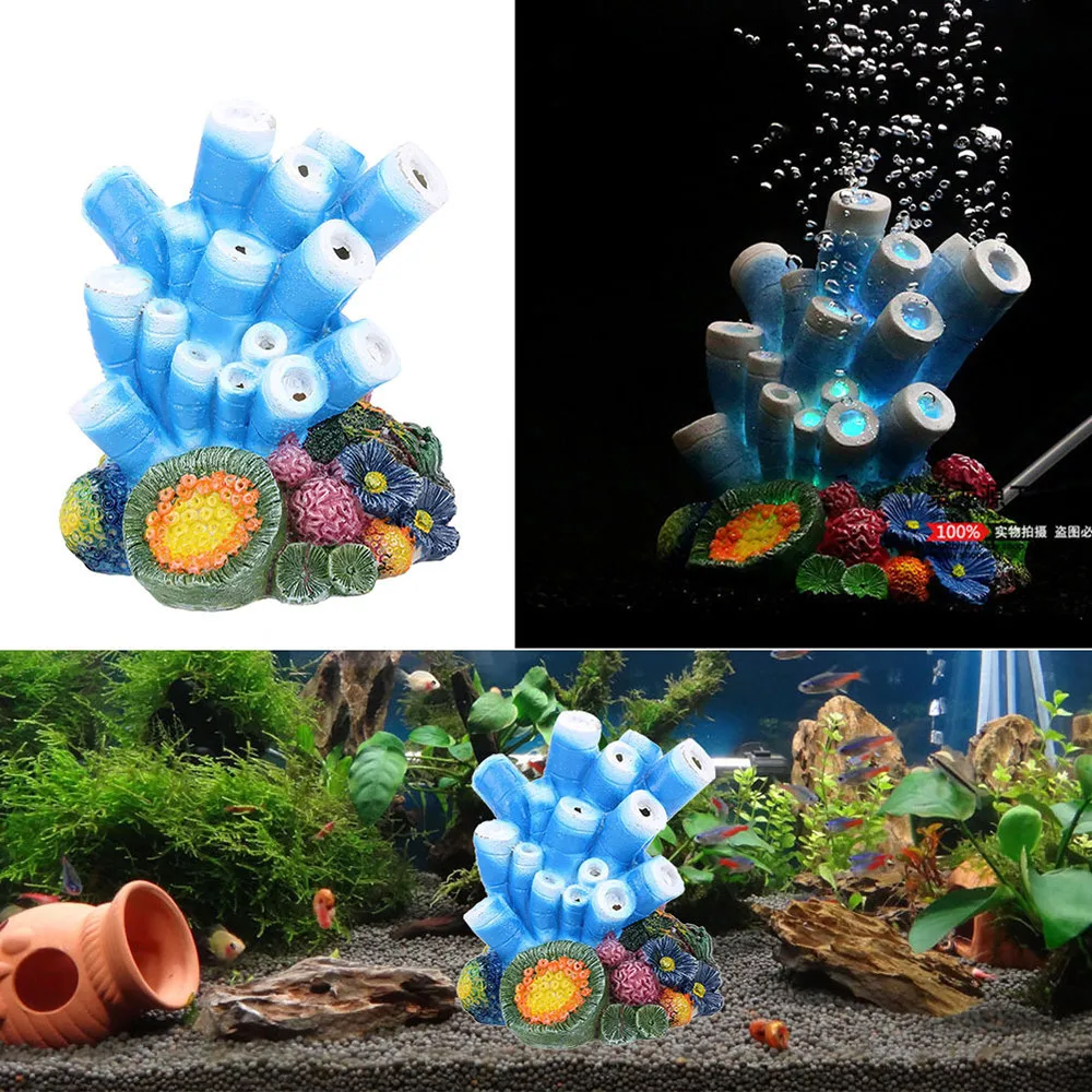 

Aquarium Accessories Goldfish Tank Landscaping Tree Simulation Coco Water Grass Coral Aquarium Decoration L0530