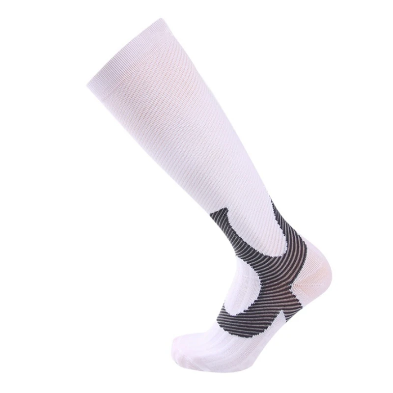Outdoor sports marathon socks Gradient color trail running Cycling Leg Warmers Football Shin Guard Breathable Calf sleeve