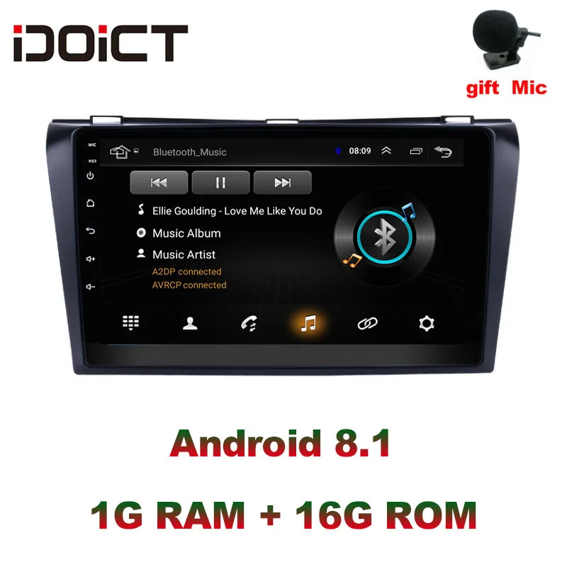 Discount IDOICT Android 8.1 Car DVD Player GPS Navigation Multimedia For Mazda 3 Radio 2004-2013 car stereo wifi 0 Discount IDOICT Android 8.1 Car DVD Player GPS Navigation Multimedia For Mazda 3 Radio 2004-2013 car stereo wifi 0