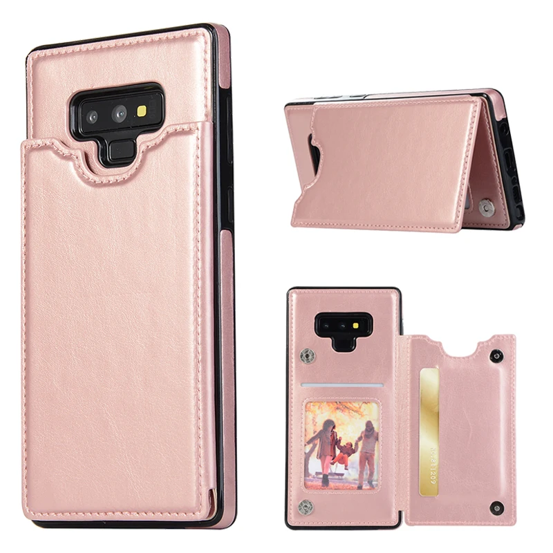 

Luxury Leather Wallet Card Stand Cover S10E Funda Soft Silicone Case For Samsung Galaxy S7 edge S8 S9 S10 E Plus Note 8 9 Coque